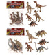 Dinosaurier 12–15 cm, Beutel mit 5 Stück