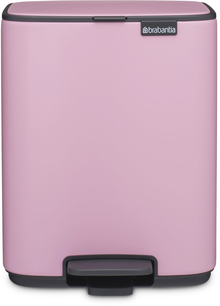Brabantia Bo Treteimer – 7 Liter – Fliederrosa