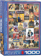 Eurographics – Vintage-Poster zum Ersten und Zweiten Weltkrieg [Wwii-Vintage-Poster] – 1000 Teile 48 x 68 cm (B x H) – Puzzle
