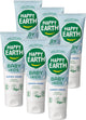 Happy Earth Bundle Zink-Po-Creme Baby Kids – 100 % natürlich – frei von Mikroplastik – Babypflege – parfümfrei – mit Zinkoxid – Windelsalbe – geeignet für Neugeborene – 6 x 75 ml – Vorteilspack