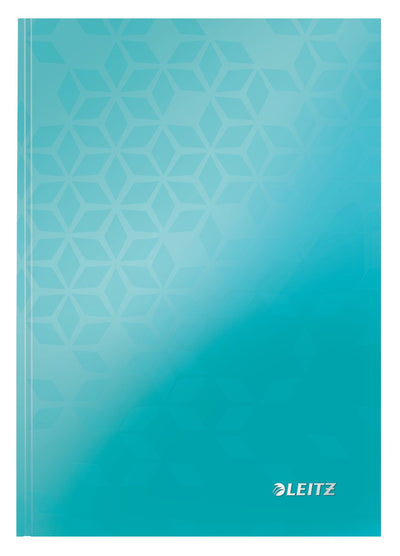 Leitz Wow A5 Hardcover-Notizbuch – liniert – FSC-zertifiziert – Eisblau