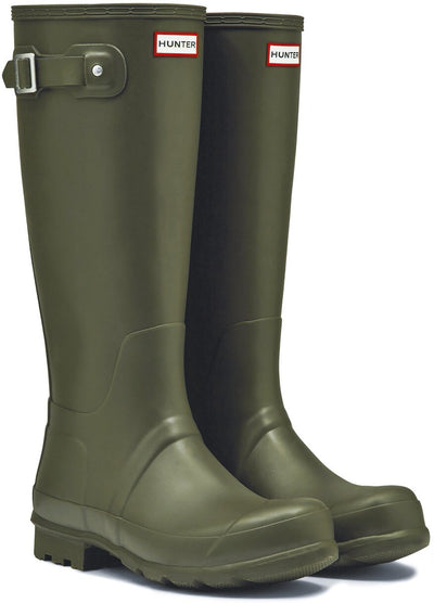 Hunter – Regenstiefel für Herren – Original Tall Wellington – Olivgrün – Größe 42eu