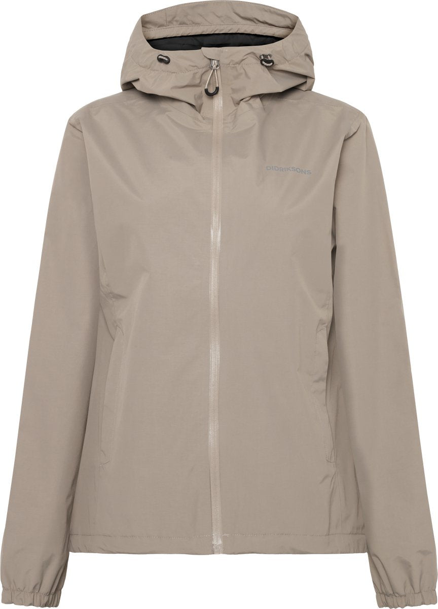 Didriksons Varja Wns JKT 2 Damen-Outdoorjacke – Aschebraun