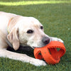 Happy Pet Grubber Interactive Football Orange