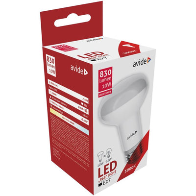 Avide LED R63 10W E27 3000K 830 Lumen