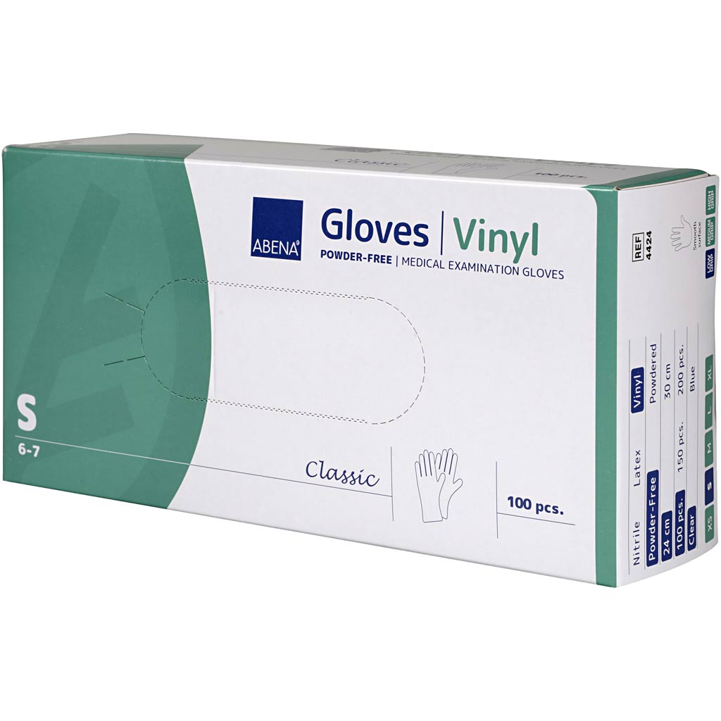 Abena Abena powded Vinylhandschuhe Größe kleine 100 Teile