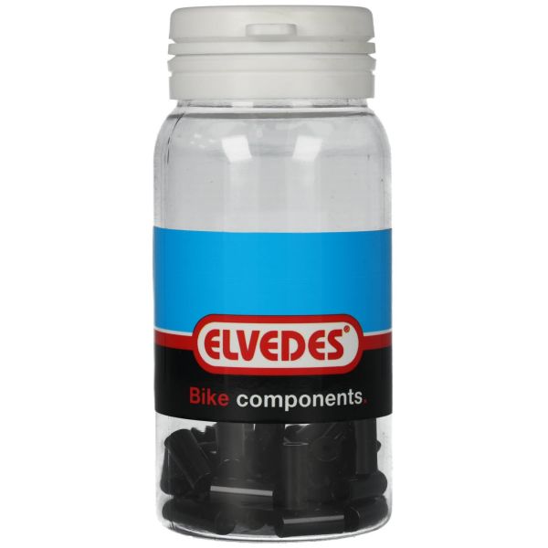 Cabele-Hüte für OT-RS900 von Ø3.65 bis Ø5,5 mm x 12 mm schwarz (50 Stück)
