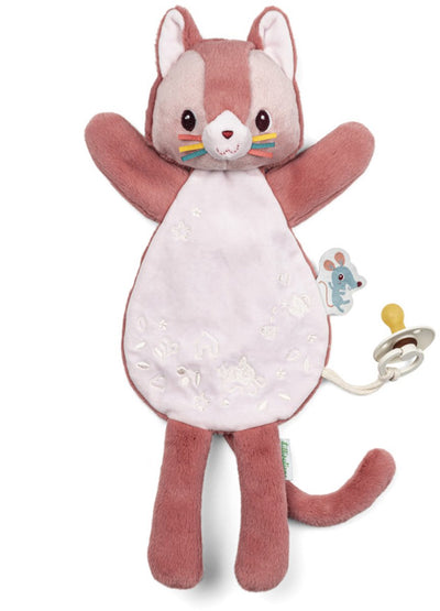 Lilliputiens - leuchtendes Kuscheltuch - Jeanne die Katze