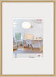Walther New Lifestyle – Kunststoffrahmen – Fotogröße 70 x 100 cm – Kunstglas – Gold