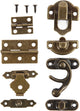 Kreativfirma Mini-Teig, AFM 16x19-19 x 29,5 mm, Antiquitätengold, 15 Set 1 Box