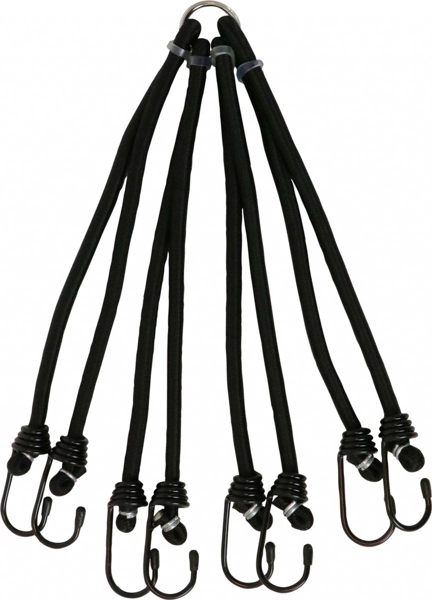 Carpoint Spinnenbinder 8-armig ø8 mm 55 cm schwarz