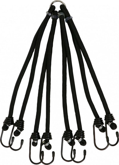 Carpoint Spinnenbinder 8-armig ø8 mm 55 cm schwarz