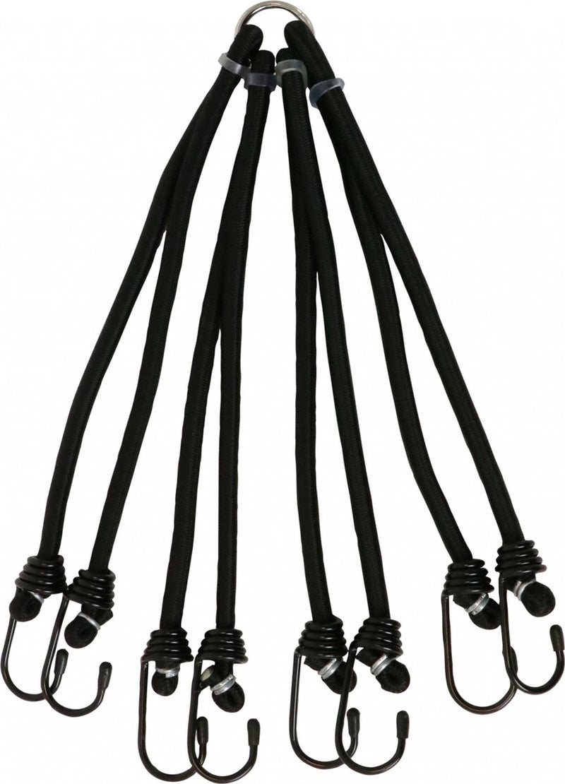 Carpoint Spinnenbinder 8-armig ø8 mm 55 cm schwarz