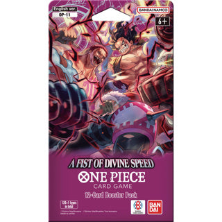 One Piece OP11, eine Faust göttlicher Geschwindigkeit, gesleevter Booster