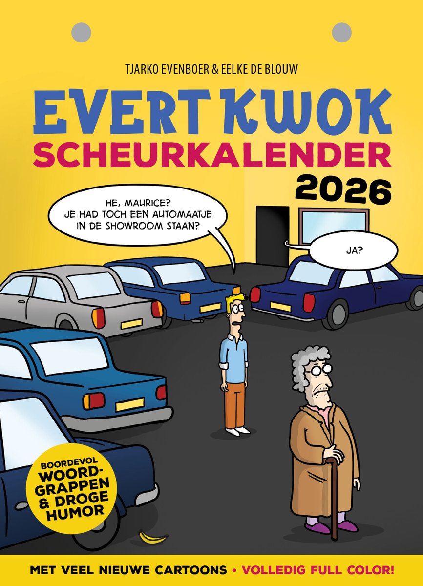 Evert Kwok Abreißkalender – 2026