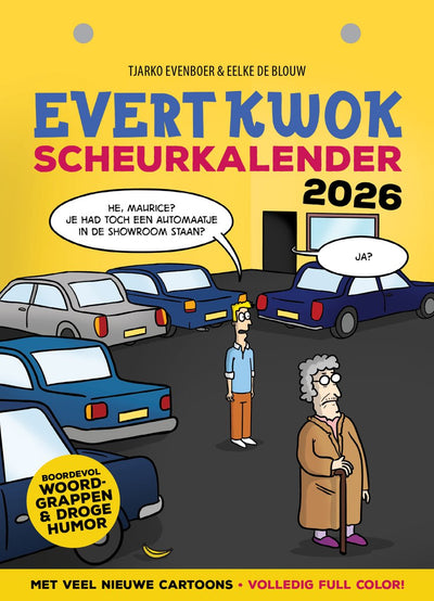 Evert Kwok Abreißkalender – 2026