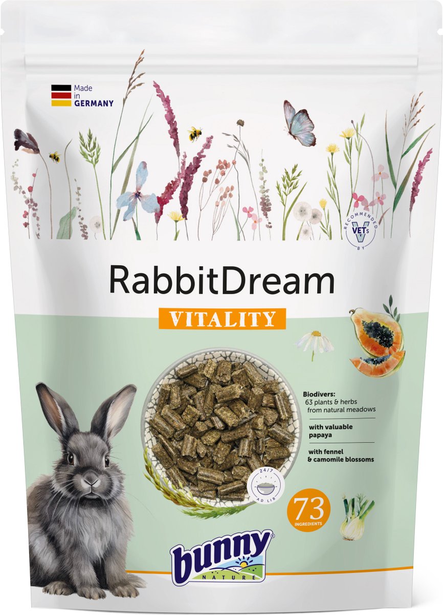 Bunny Nature Rabbit Dream Vitalität