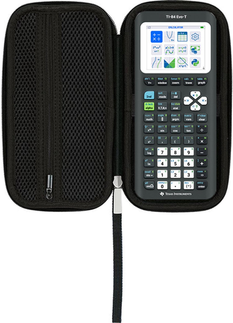 Texas Instruments – Ti-84 Evo-T mit Schutzhülle – Grafikrechner – Prüfungsständer