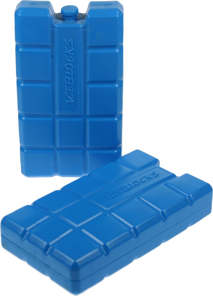 Bo-Camp-Kühlelemente – 2 Stück – 3,5 x 9 x 16 cm – blau
