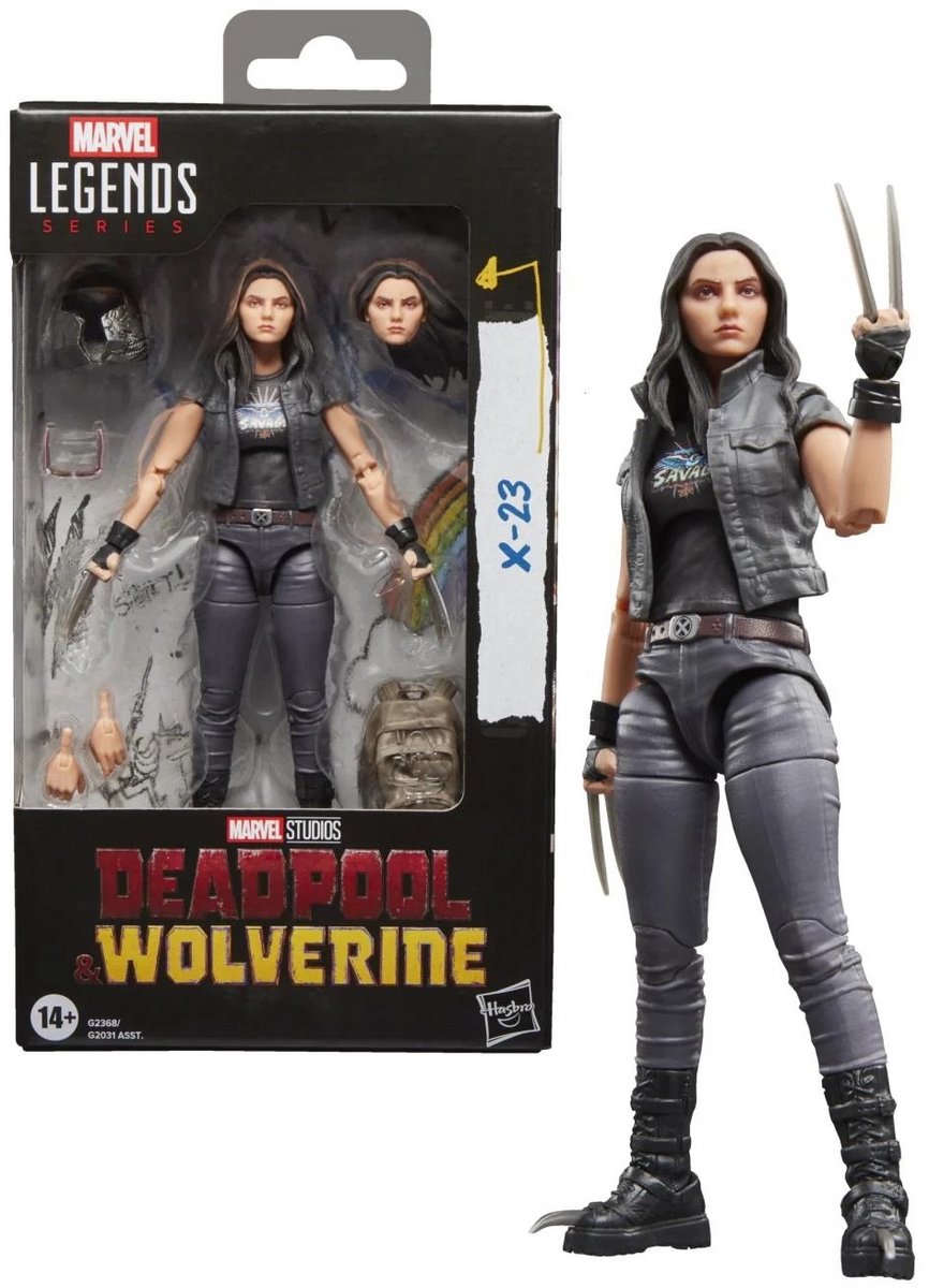 Hasbro Deadpool Wolverine – X-23 – Figur Legends-Serie 15 cm