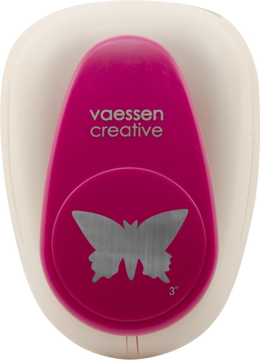 Vaessen Kreativstanzer - Figurenstanzer - Schmetterling - 4,2 x 7 cm
