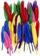 Creativ Company Federn, L: 13 cm, verschiedene Farben, 48 Stück 1 Box