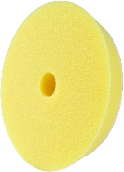 Gecko Autopflege Gecko Polierpad hart gelb 150mm (für Trägerplatte 125mm)
