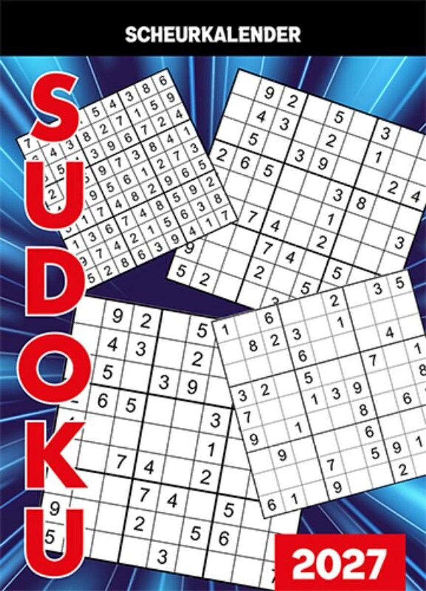 Abreißkalender 2027 Sudoku