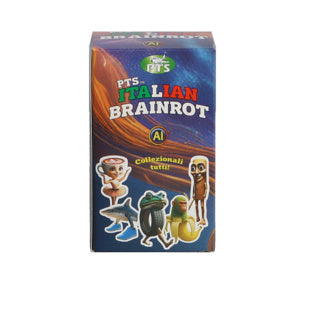 Italienischer Brainrot 3D-Schlüssel. blindb. 4cm 12 sort. | 24 Stück