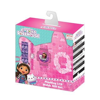 Accutime Gabbys Dollhouse Watch -Geschenkset