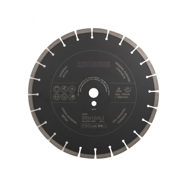 Diamantkreuz sch. LD40 350 x 10 x 2,8