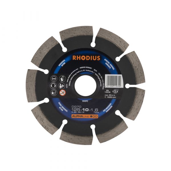 Diamanttrennscheibe Alphaline 125x10