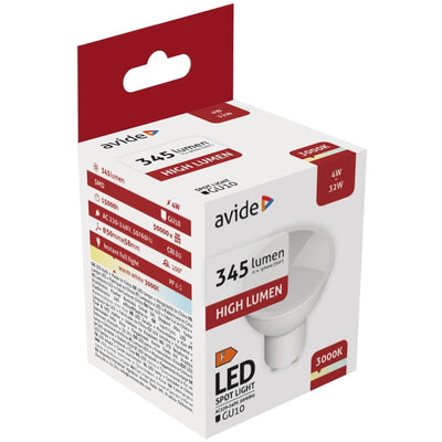 Avide LED-Spot GU10 4 W 3000 K WW 390 lm