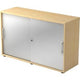 Bach Schiebetürschrank Hammerer 2FH Ahorn, Silber