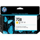 Tintenpatrone HP 728 130 ml gelb