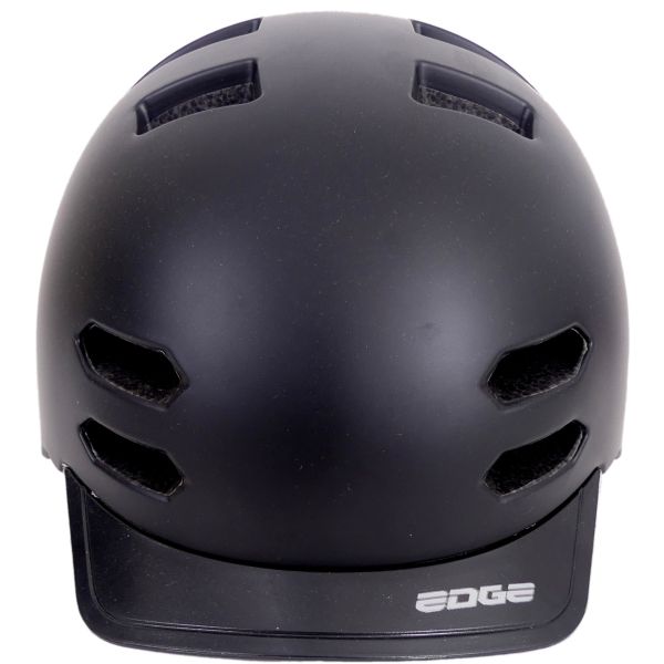 Edge fietshelm Urban E-Bike Pedelec Medium (54-58 cm) Schwarzer NTA 8776 KEURMERK (MOPED Speed ​​Pedelec)