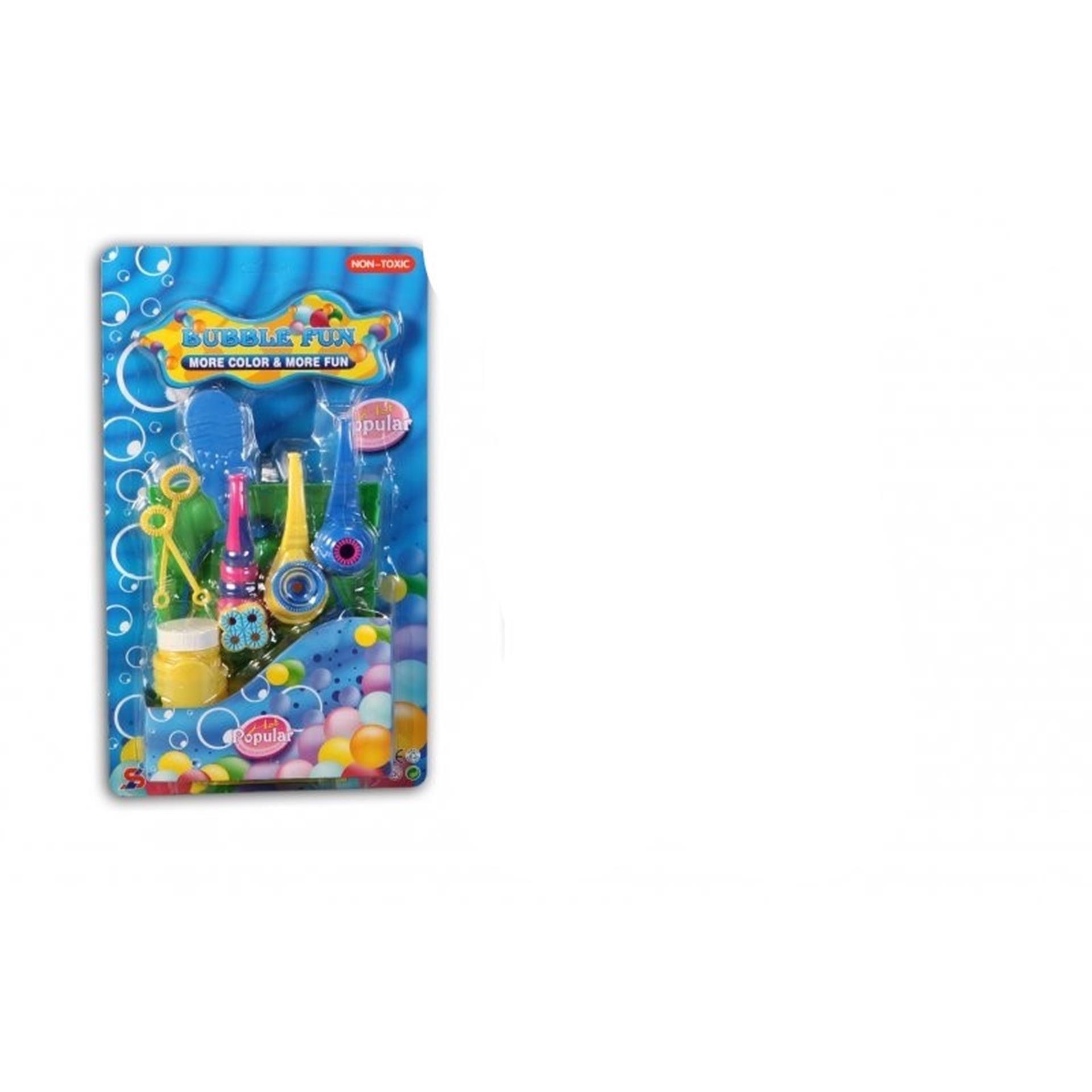 Seifenblasen-Set Deluxe 8-teilig auf Karte