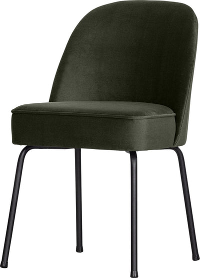 Woood Vogue Esszimmerstuhl – Samt – Dunkelgrün – 83 x 50 x 57