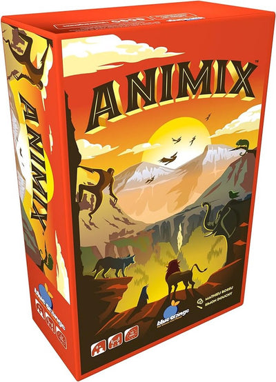 Geronimo Spiele blau orange Spiele - Animix - Geschicklichkeitsspiel - 2-6 Spieler - geeignet ab 8 Jahren