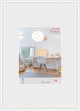 Walther New Lifestyle - Kunststoffrahmen - Fotogröße 70x100 cm - Kunstglas - Weiß