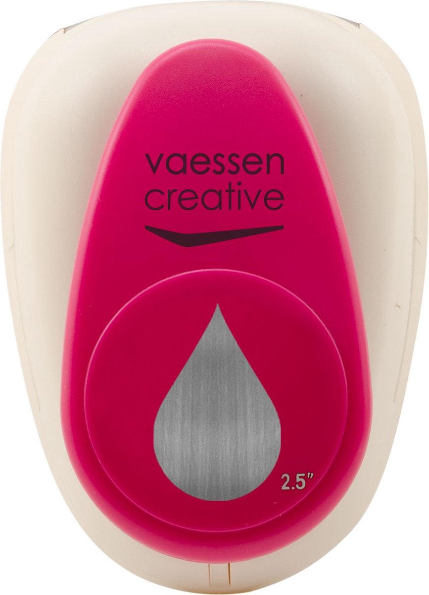 Vaessen Creative Punch – Figurenstanzer – Tropfen – 4,2 x 6,4 cm