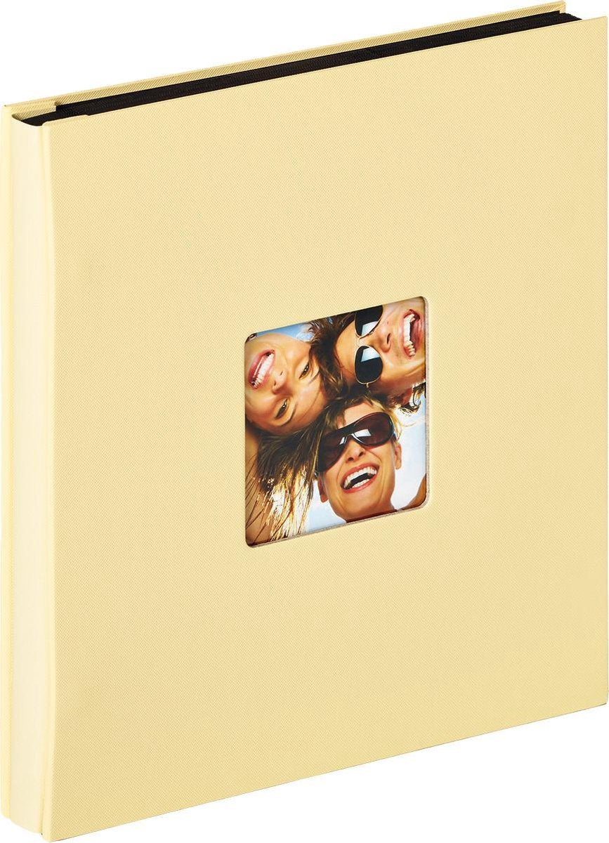Walther EA-110-h Fun - Einsteckalbum - Größe 31 x 33 cm - 400 Fotos 10 x 15 cm - Creme