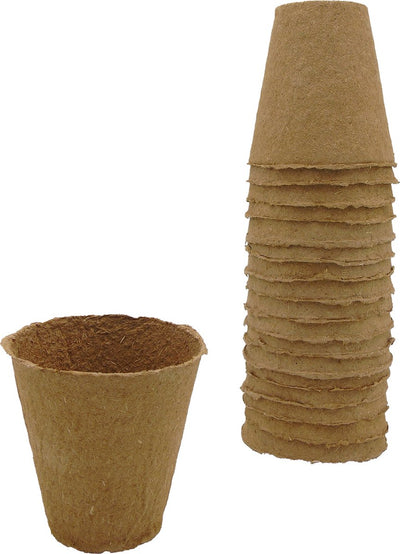 Nature - Biotopf H8,5 x ø8cm (18 Stk.) - Stecklingstopf - biologisch abbaubar