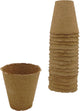 Nature - Biotopf H8,5 x ø8cm (18 Stk.) - Stecklingstopf - biologisch abbaubar
