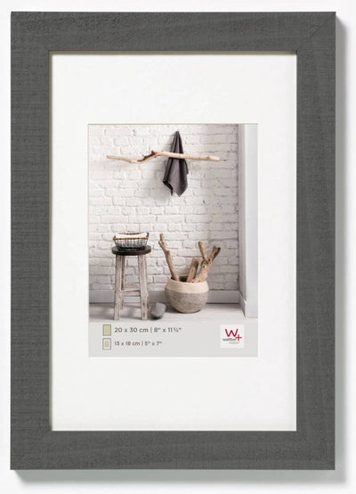 Walther Home - Holzrahmen - Fotogröße 20x30 cm - Grau