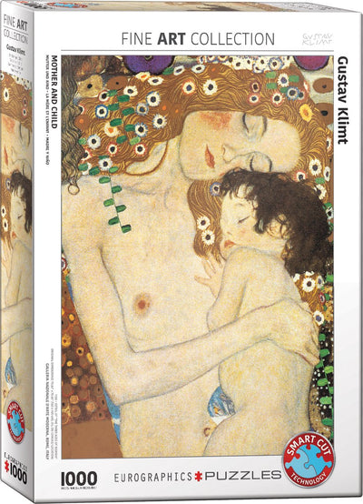Eurographics - Mutter und Kind [Mutter und Kind] - Gustav Klimt - 1000 Teile 48×68cm (B×H) – Kunstpuzzle
