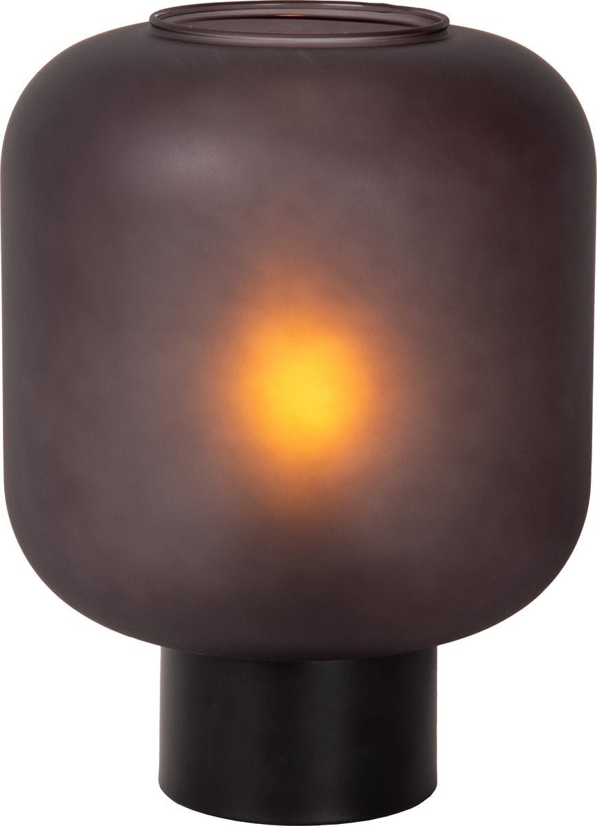 Lucide eloise - Tischlampe - ø 21 cm - 1xe27 - schwarz