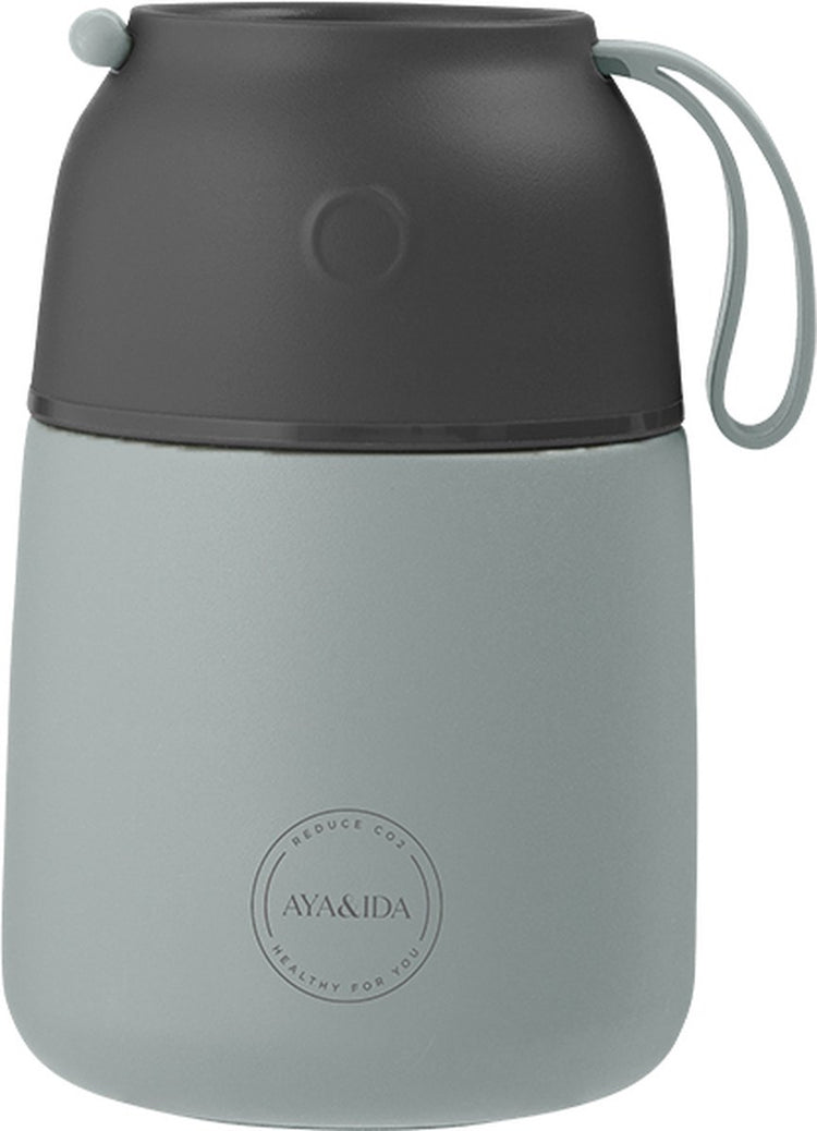 Aya ida - foodie - Thermosflasche - Lebensmittelbehälter - 500 ml - Mintgrün