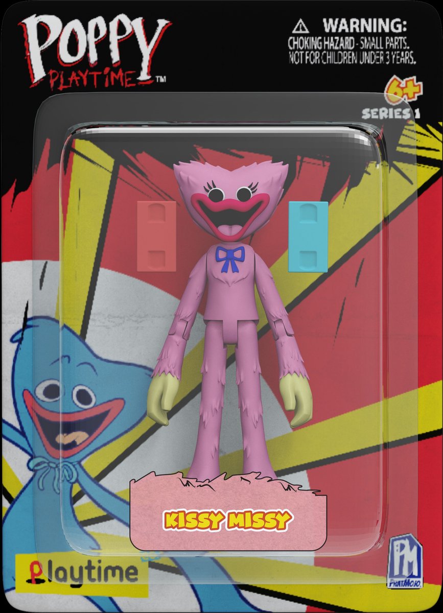Roblox Poppy Playtime – 12,5 cm große Actionfigur – Kissy Missy