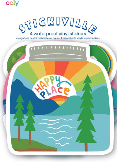 Ooly – Stickiville-Aufkleber: wilde Natur – Vinyl (4 gestanzt)